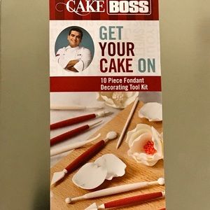 10 Piece Fondant/Gum Paste Decorating Tool Kit